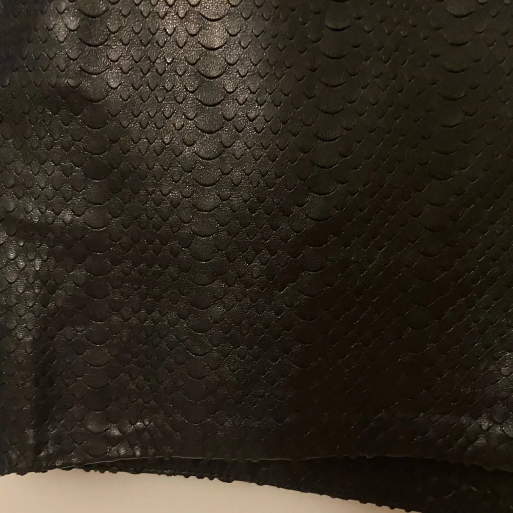 NWT J Brand Black Leather Shorts - Picture 12 of 13